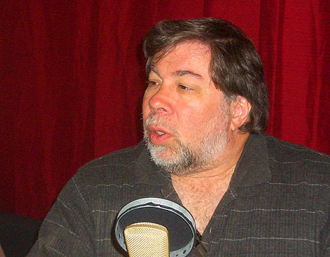Steve Wozniak in the Mondo Studio